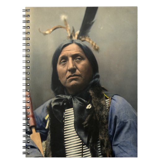 AMERIKAANS INDIAN MAN NOTITIEBOEK JOURNAL (Voorkant)