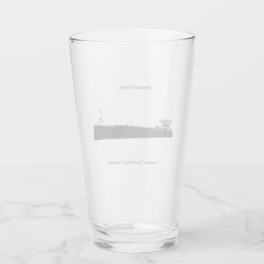 Amerikaans integriteitsglas glas (Achterkant)