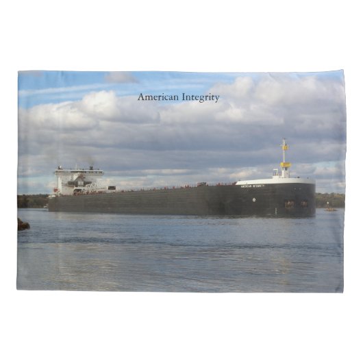 Amerikaans integriteitskussen hoesje kussensloop (Achterkant)