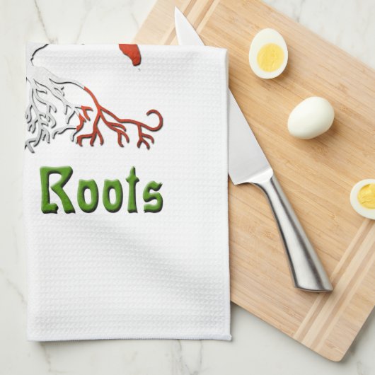 Amerikaans-Italiaanse keukenhanddoeken (Quarter Fold)