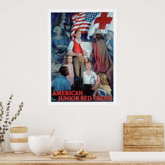 Amerikaans Junior Red Cross (US00335) Poster (Keuken)