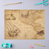  Amerikaans kaartenpapier Tissuepapier (Craft)