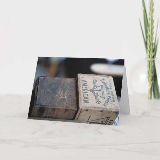  Amerikaans kaaskrat Kaart (Voorkant)