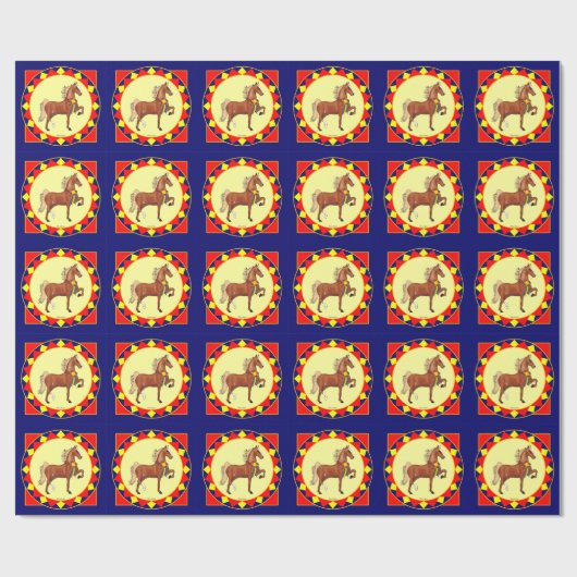 Amerikaans kampeerpapier cadeaupapier (Vlak)