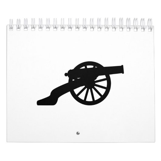 Amerikaans kanon Silhouette Kalender (Hoes)