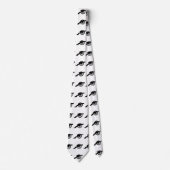 Amerikaans kanon Silhouette Stropdas (Voorkant)