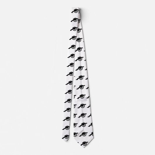 Amerikaans kanon Silhouette Stropdas (Achterkant)