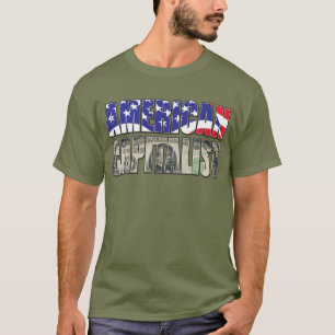 Amerikaans kapitalist t-shirt