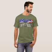 Amerikaans kapitalist t-shirt (Voorkant volledig)