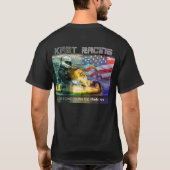 Amerikaans Karting terug T-shirt (Achterkant)