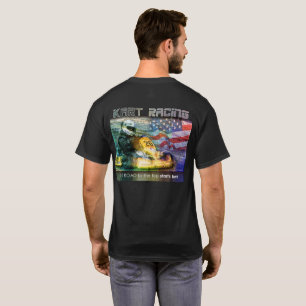 Amerikaans Karting terug T-shirt