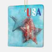 Amerikaans keramiek ornament (Links)