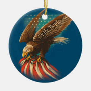  Amerikaans Keramisch Ornament
