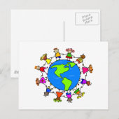 Amerikaans Kind Briefkaart (Voorkant / Achterkant)