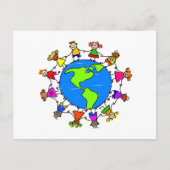 Amerikaans Kind Briefkaart (Voorkant)