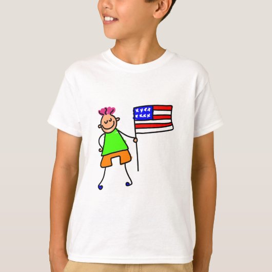 Amerikaans Kind T-shirt (Voorkant)
