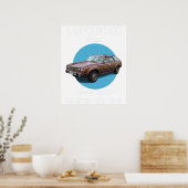 Amerikaans klassiek authentieke kwaliteit gelimite poster (Keuken)