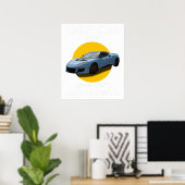 Amerikaans klassiek echte kwaliteit gelimiteerde e poster (Thuiskantoor)