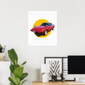 Amerikaans klassiek echte kwaliteit gelimiteerde e poster (Thuiskantoor)