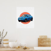 Amerikaans klassieker echt kwaliteit gelimiteerde poster (Keuken)
