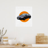 Amerikaans klassieker echt kwaliteit gelimiteerde poster (Keuken)