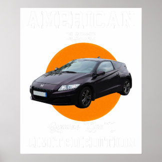 Amerikaans klassieker echt kwaliteit gelimiteerde poster