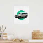 Amerikaans klassieker echte kwaliteit gelimiteerde poster (Keuken)
