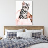 Amerikaans Korthaar 11 Canvas Afdruk (Insitu (Slaapkamer))