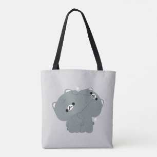 Amerikaans korthaar kattenpaar tote bag