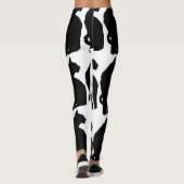 amerikaans korthair silhouet leggings (Achterkant)