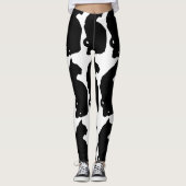amerikaans korthair silhouet leggings (Voorkant)