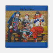 Amerikaans koudmuseum en schoolmeer in Florida Magneet (Voorkant)