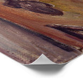  Amerikaans Kunststilleven met bloemen Poster (Hoek)