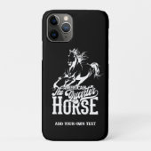 Amerikaans kwartpaard Cowboy Cowgirl western Case-Mate iPhone Case (Achterkant)