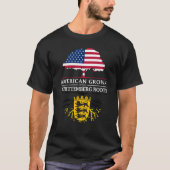Amerikaans kweekje met Baden Wurttemberg Roots T-shirt (Voorkant)