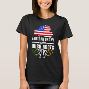 Amerikaans kweekje met Ierse wortels VS Ierland T-shirt