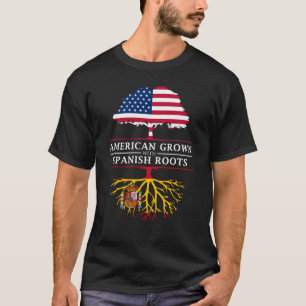 Amerikaans kweekje met Spaanse    wortelsSpaans de T-shirt