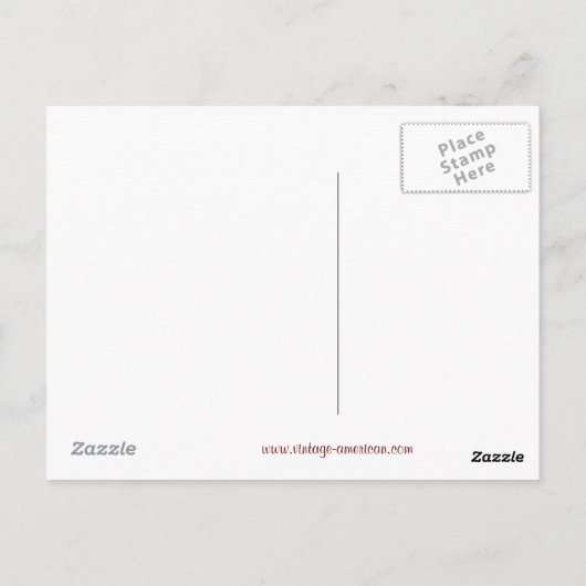 Amerikaans landschap | Het krijgen van Ice Briefka Briefkaart (Achterkant)