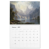Amerikaans landschap in kunst kalender (Feb 2027)