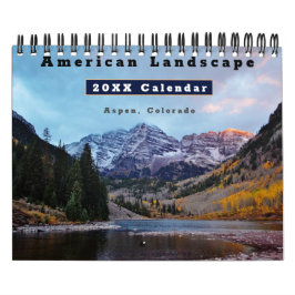 Amerikaans landschap kalender