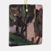  Amerikaans landschapsschilderwerk Keramisch Ornament (Rechts)