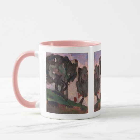  Amerikaans landschapsschilderwerk Mok (Links)