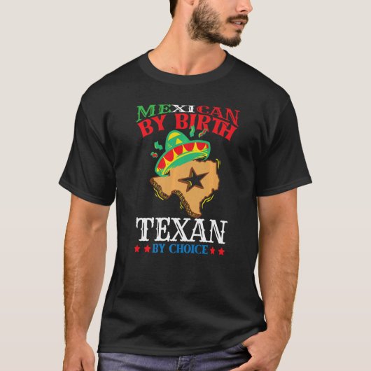 Amerikaans-Latijns-Amerikaanse Texas T-shirt (Voorkant)