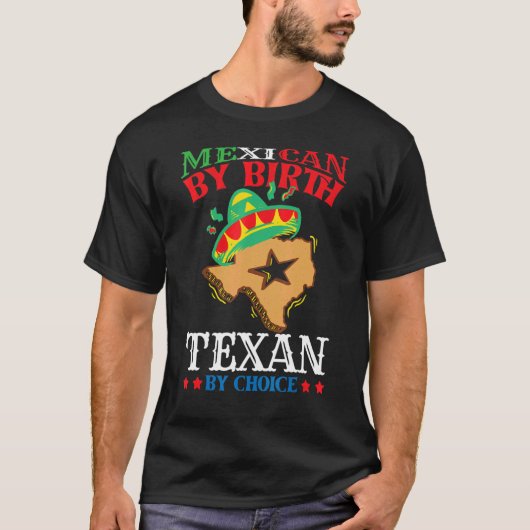 Amerikaans-Latijns-Amerikaanse Texas T-shirt (Voorkant)