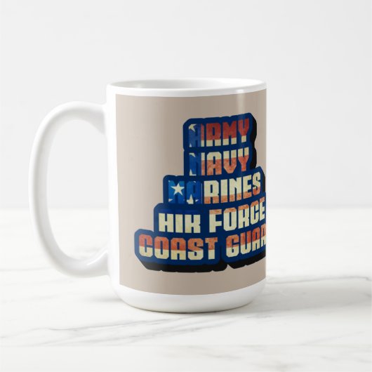 AMERIKAANS LEGER - DANK JE KOFFIEMOK (Links)