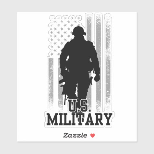 Amerikaans leger sticker (Vel)