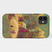 Amerikaans leven winter vintage Case-Mate iPhone case (Achterkant (horizontaal))