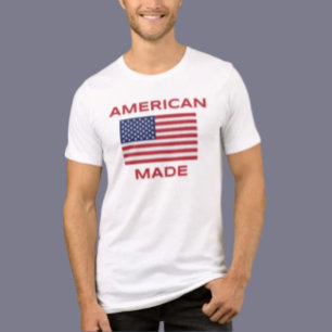 Amerikaans Maand T-shirt – Trots Geboren in de VS!