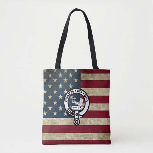 Amerikaans MacDougall-Tas Tote Bag (Voorkant)