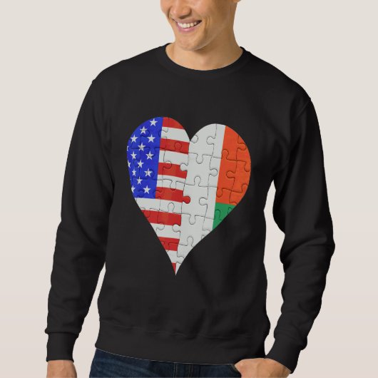 Amerikaans Malagassisch vlaggeschut Trui (Voorkant)